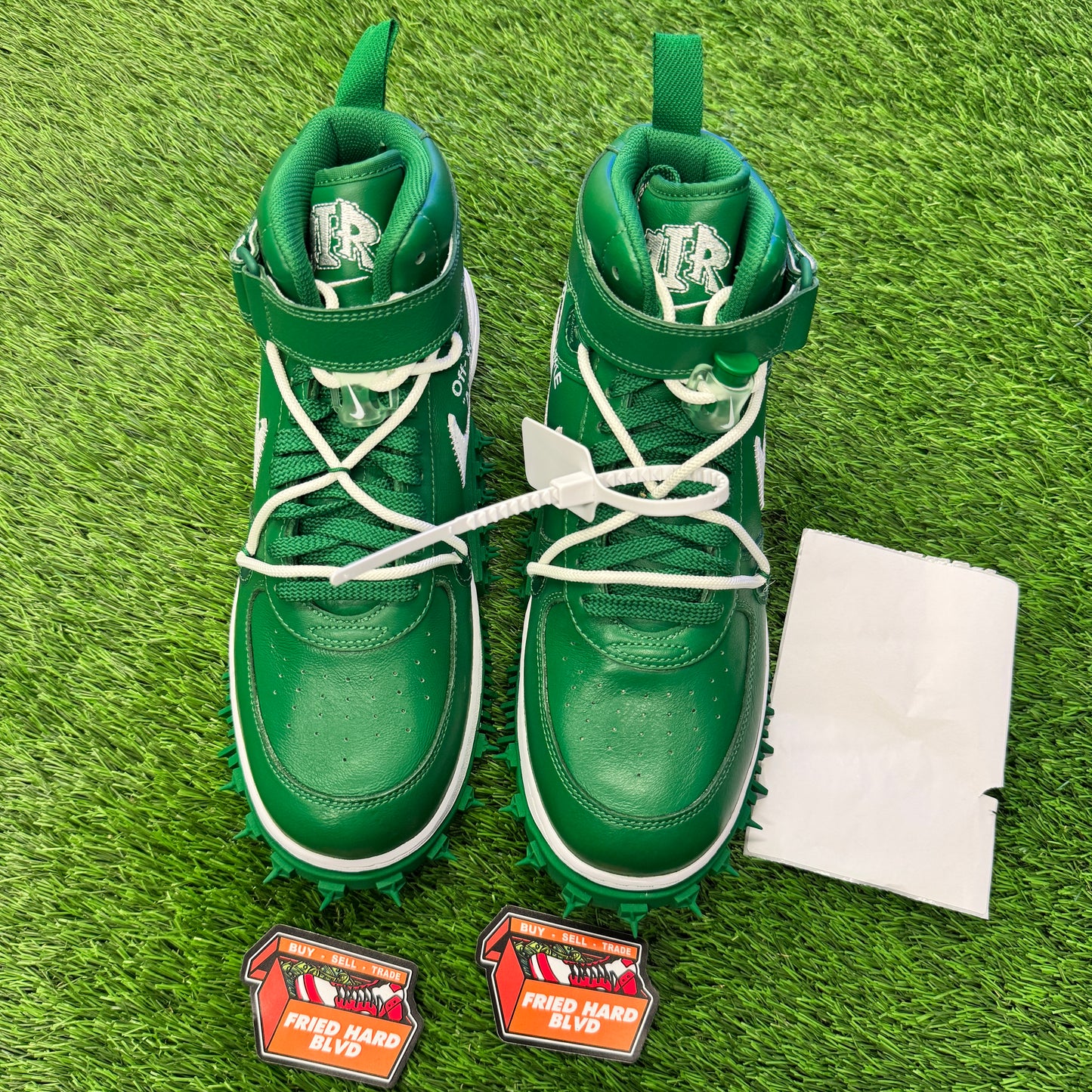 Air Force 1 Mid Off-White Pine Green SIZE 10M-10.5M
