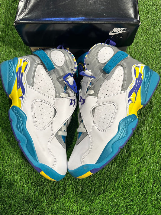 Jordan 8 Retro White Aqua (2019) (Women's)