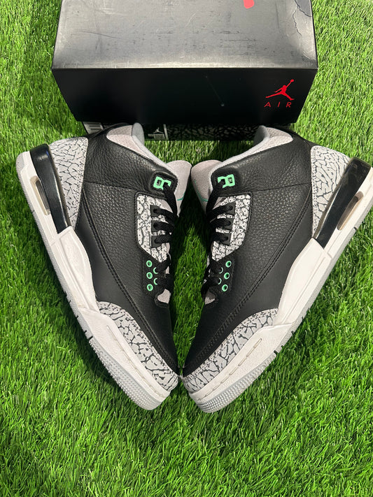 Jordan 3 Retro Green Glow (GS)