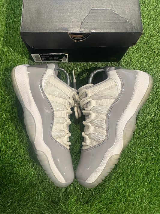 Jordan 11 Retro Low Cement Grey (GS)