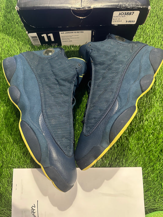 Jordan 13 Retro Squadron Blue 11M/12.5W