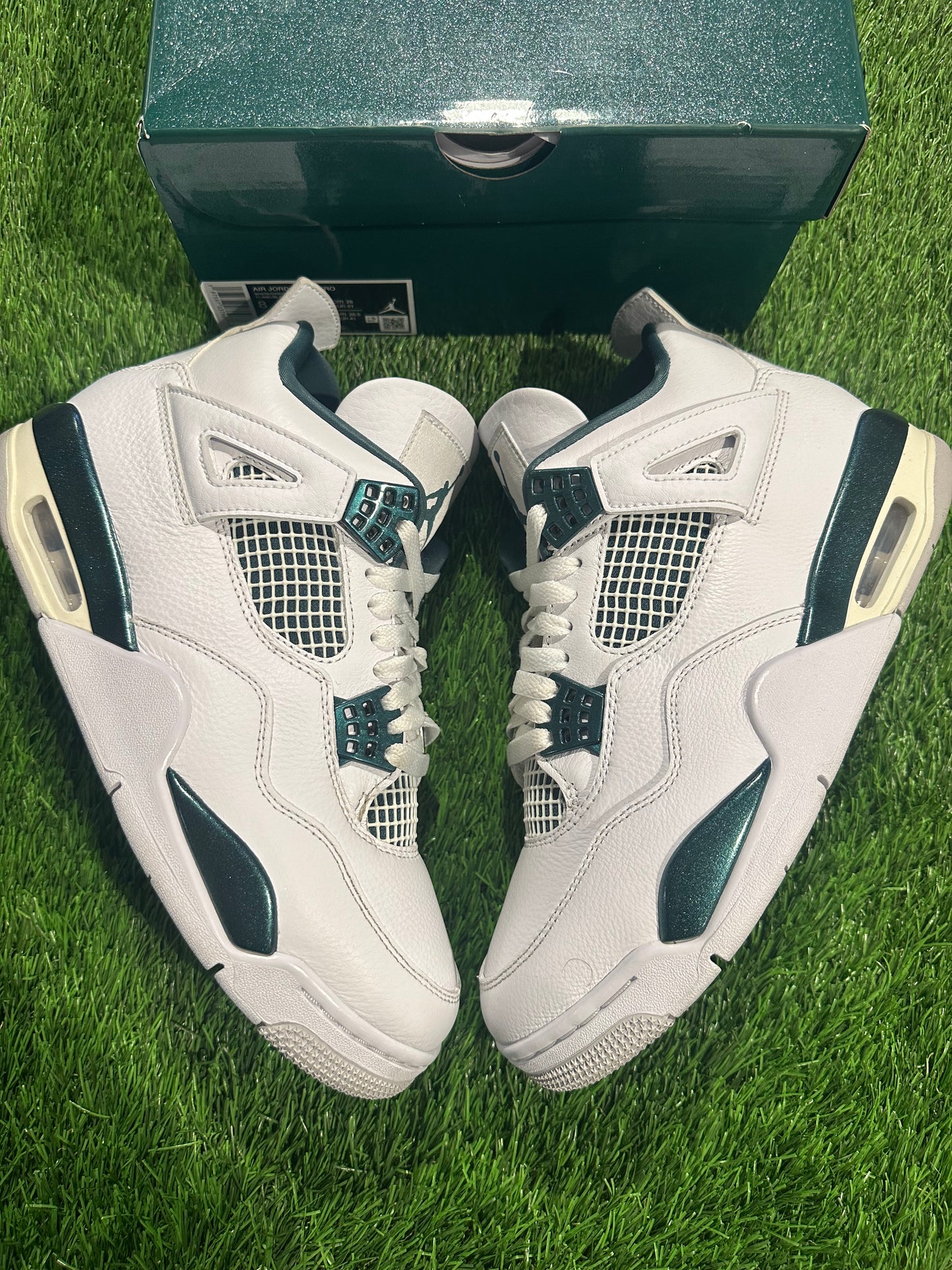 Jordan 4 Retro Oxidized Green