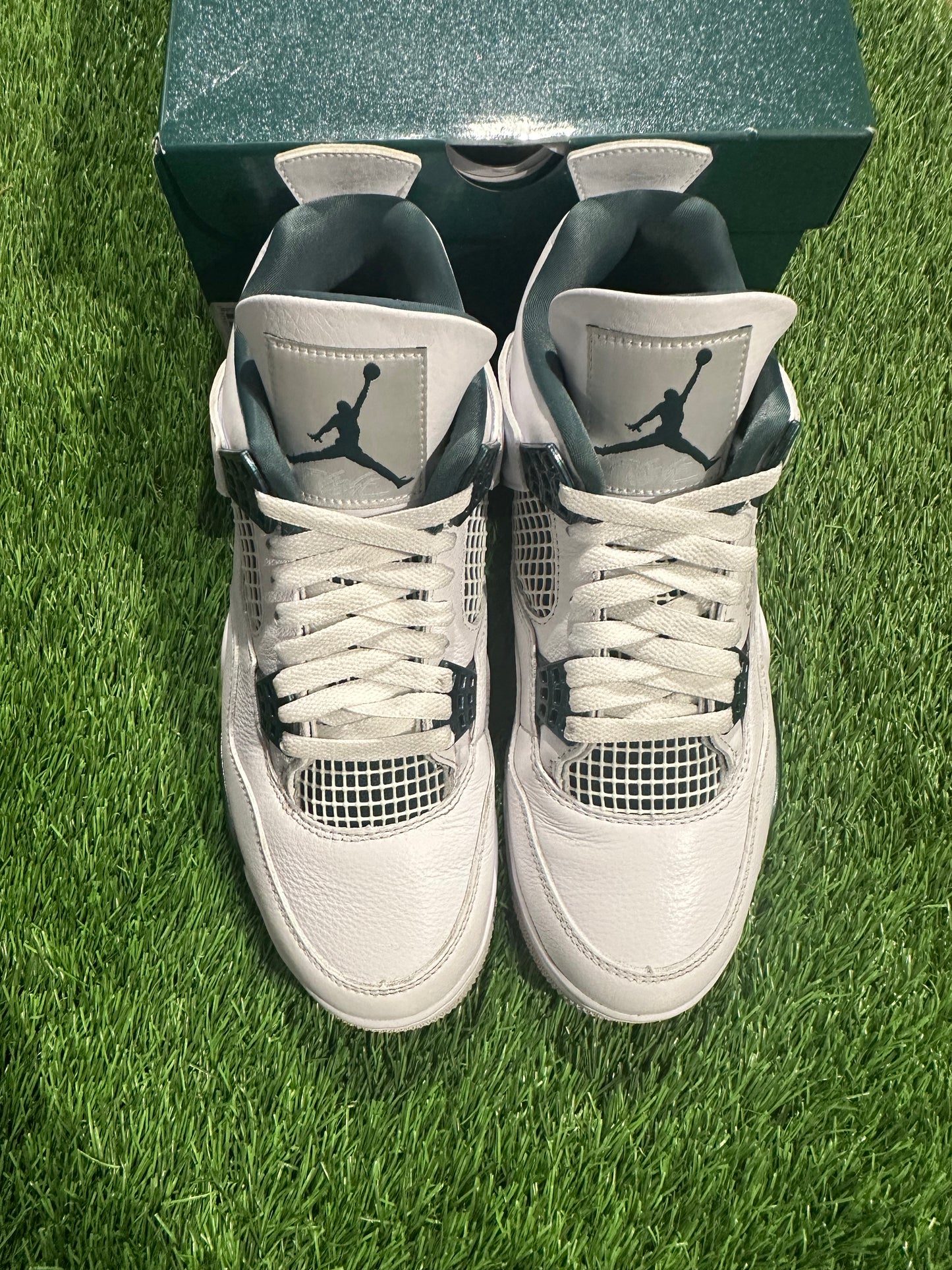 Jordan 4 Retro Oxidized Green