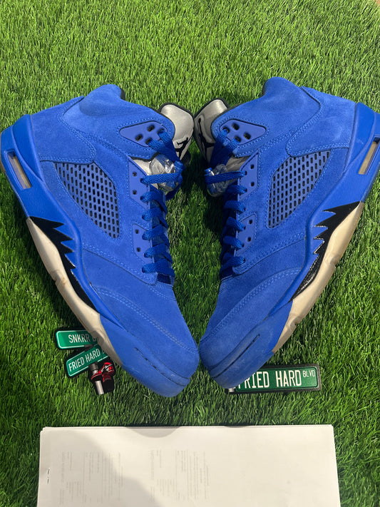 Jordan 5 Retro Blue Suede