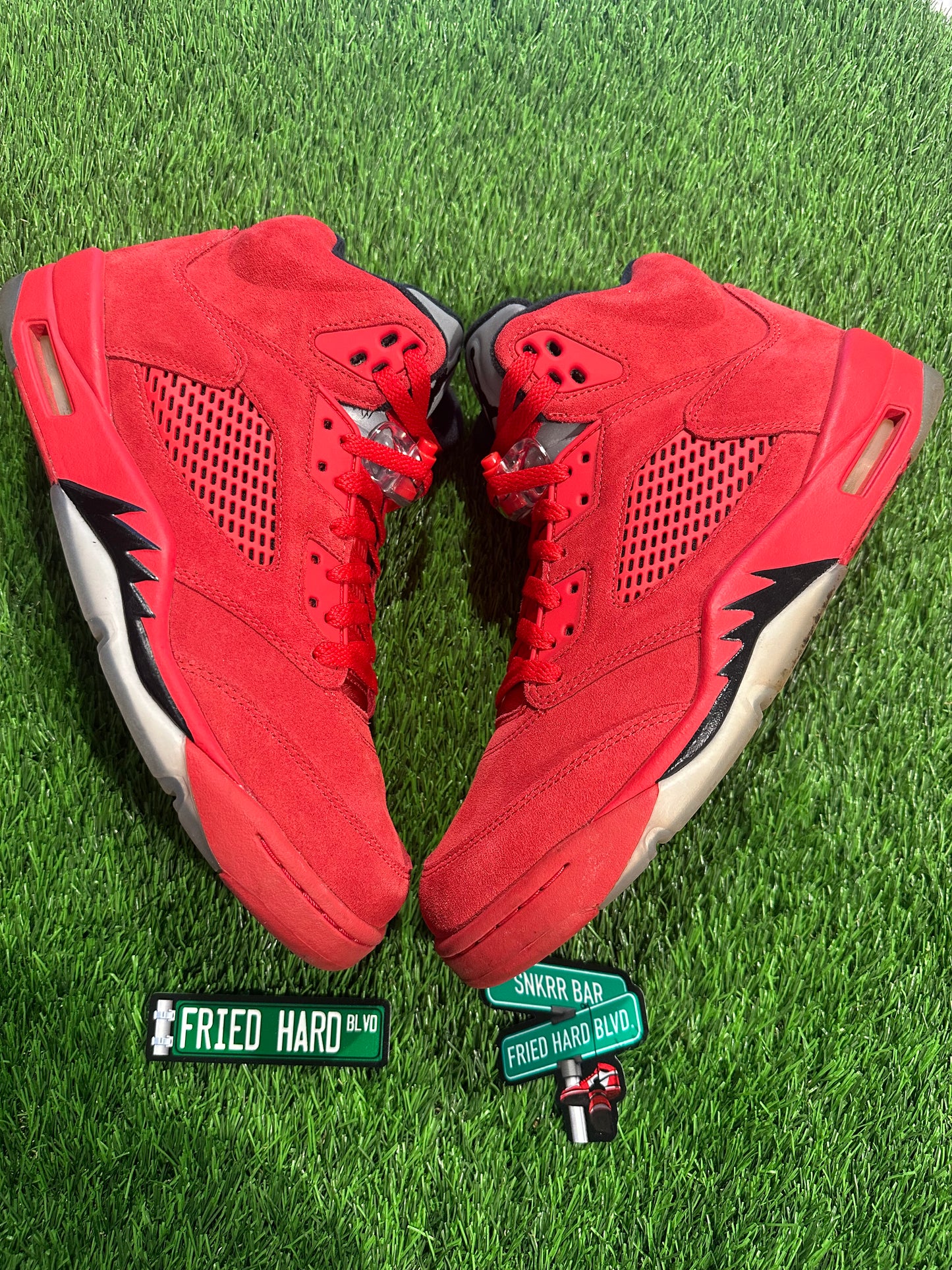Jordan 5 Retro Red Suede