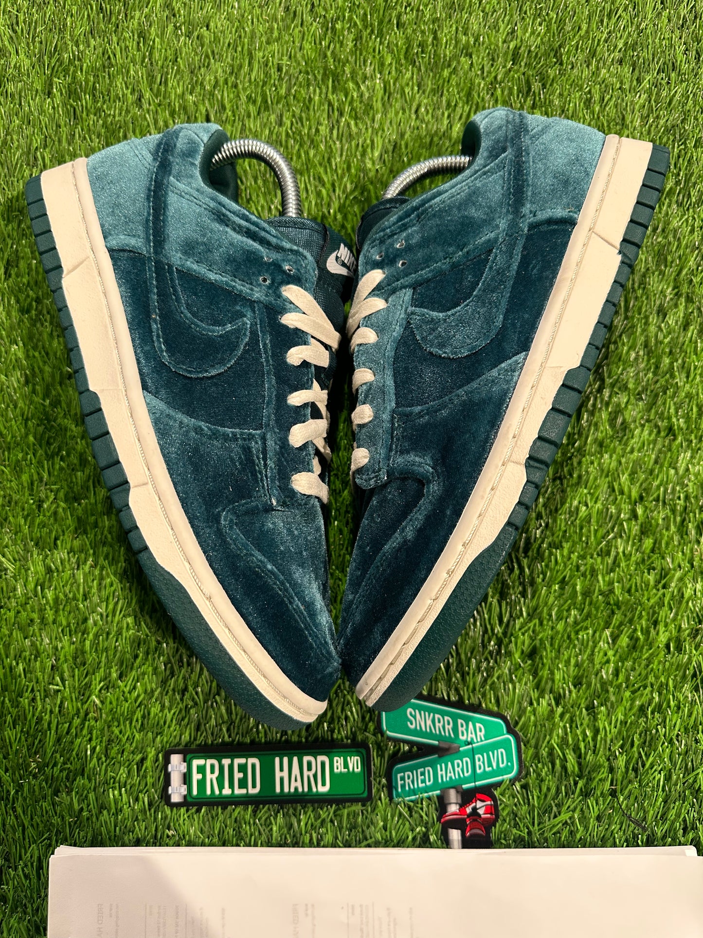Nike Dunk Low Velvet Teal (Women's) 8.5M/10W