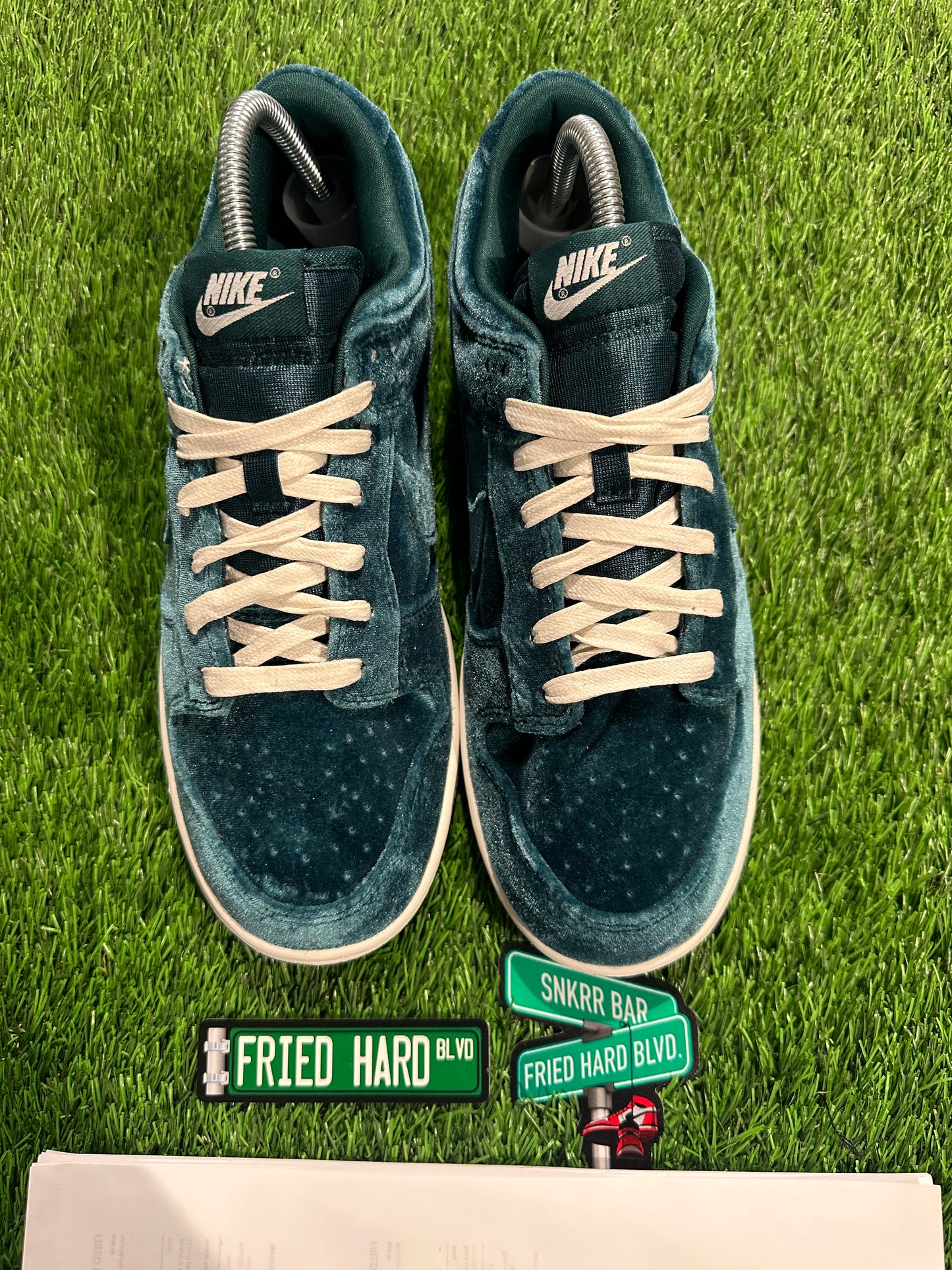 Nike Dunk Low Velvet Teal (Women's) 8.5M/10W