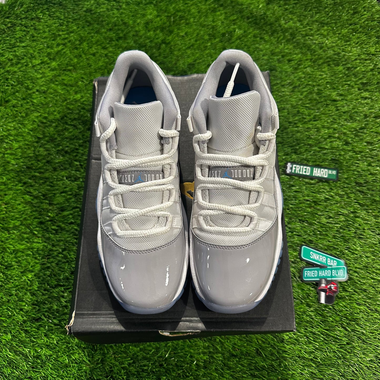 Air Jordan 11 Retro Low GS 'Cement Grey'