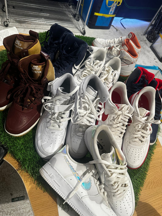 8 PAIR AF1 STORY SALE (10.5-11)