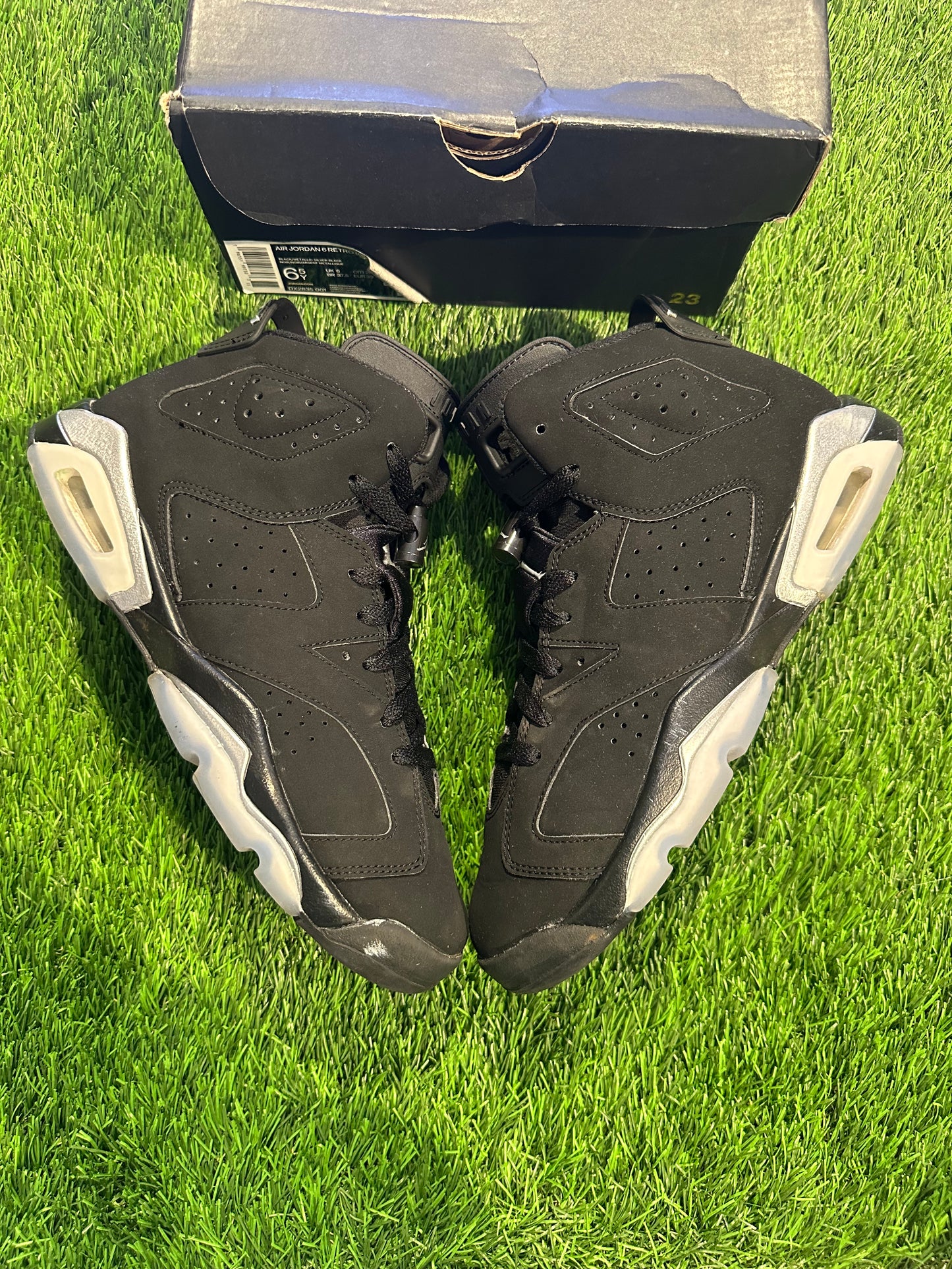 Jordan 6 Retro Chrome (GS) 6.5Y/8W