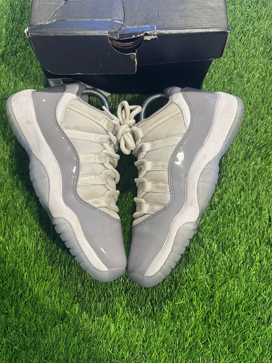 Jordan 11 Retro Low Cement Grey (GS)