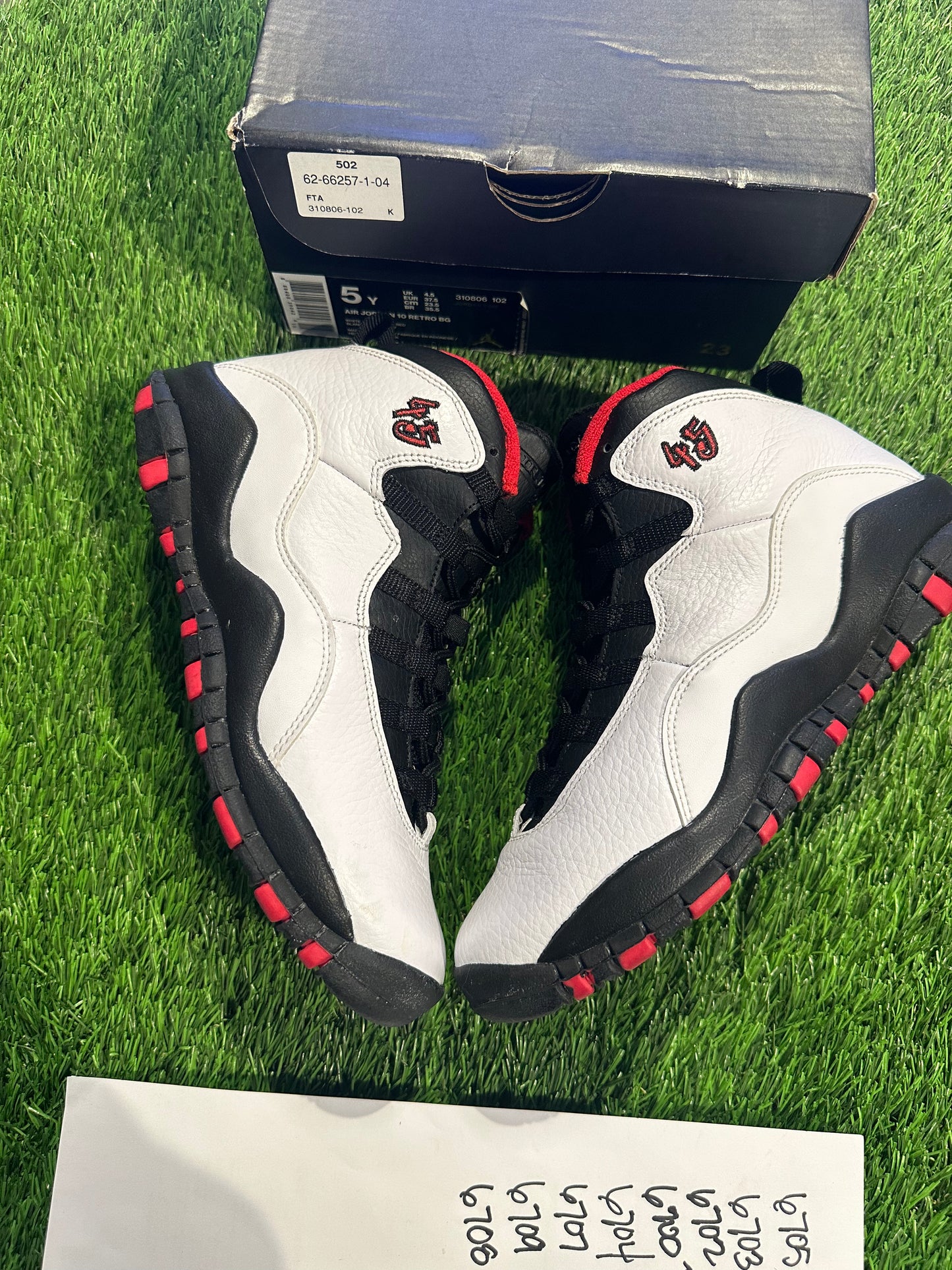 Jordan 10 Retro Double Nickel (GS) 5Y/6.5W