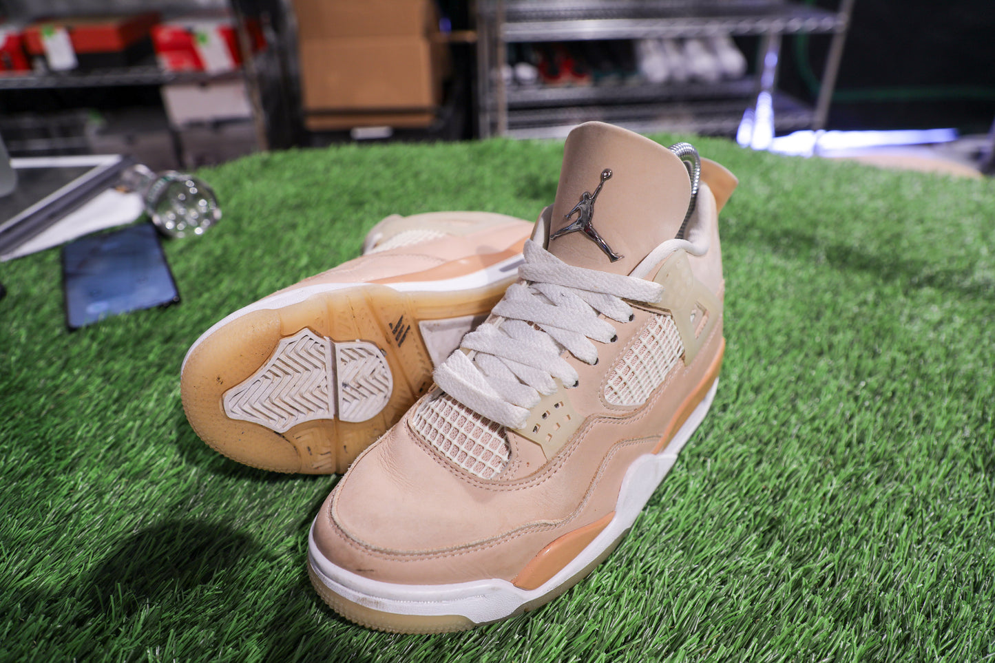Jordan 4 Retro Shimmer (Women's) 4.5Y/6W