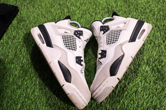 Jordan 4 Retro Military Black (GS)
