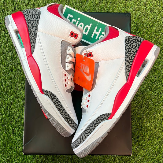 Air Jordan 3 Retro 'Fire Red' 2022