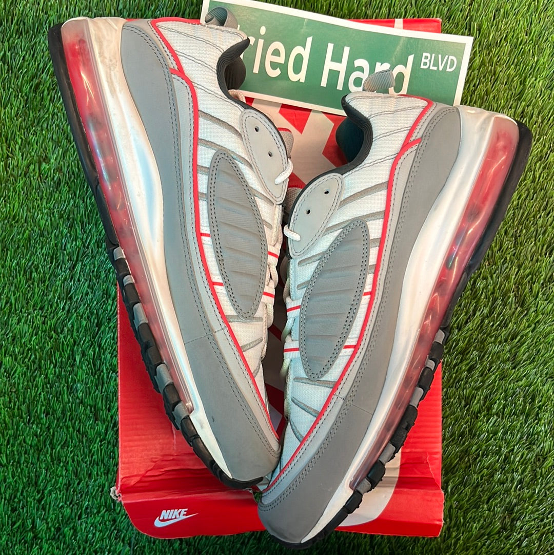 Air Max 98 'Particle Grey Red'