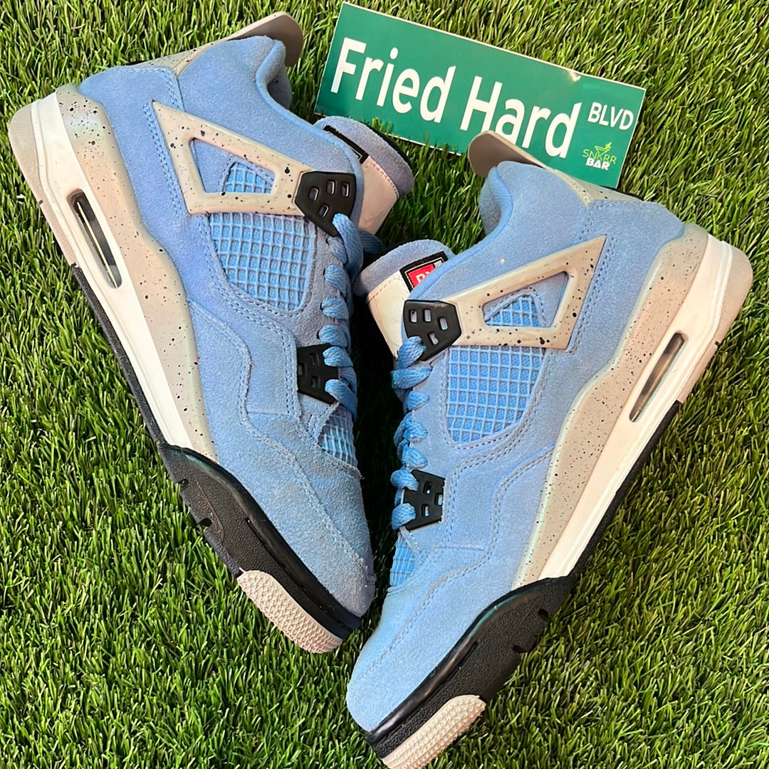 Air Jordan 4 Retro GS 'University Blue' â Fried Hard Blvd.