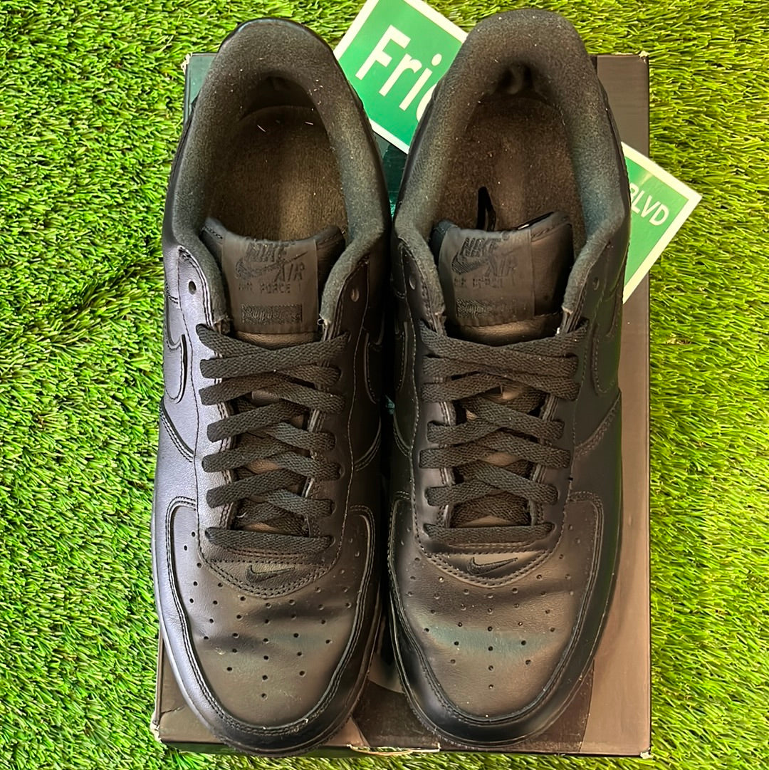 Supreme x Air Force 1 Low 'Box Logo - Black'