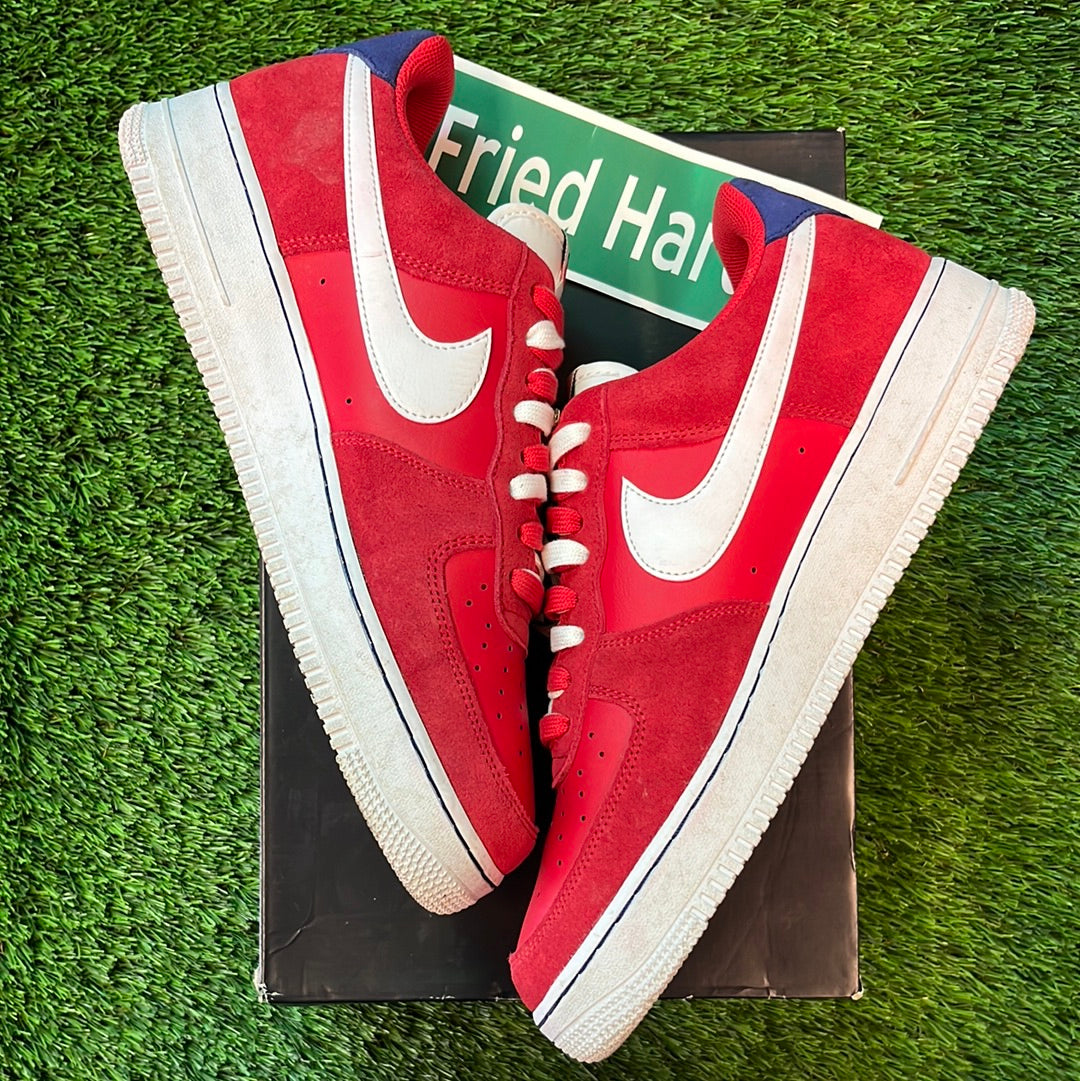 Air Force 1 '07 LV8 'First Use - University Red' â Fried Hard Blvd.