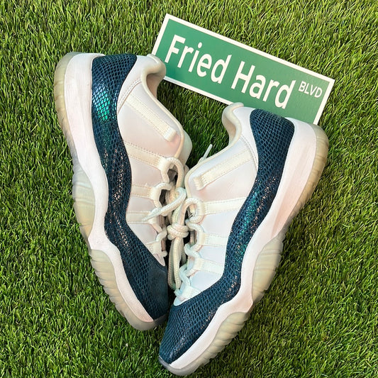 Air Jordan 11 Retro Low 'Navy Snakeskin' 2019
