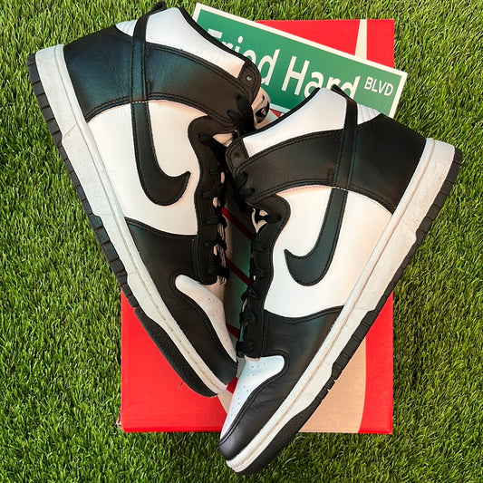 Dunk High 'Black White'
