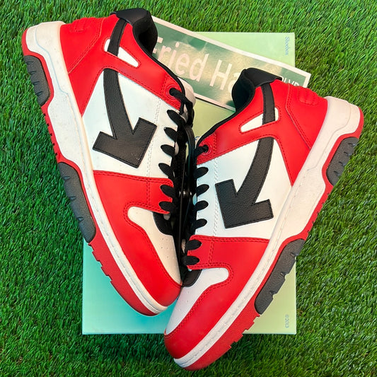 Off-White Out of Office Low 'Red White Black'