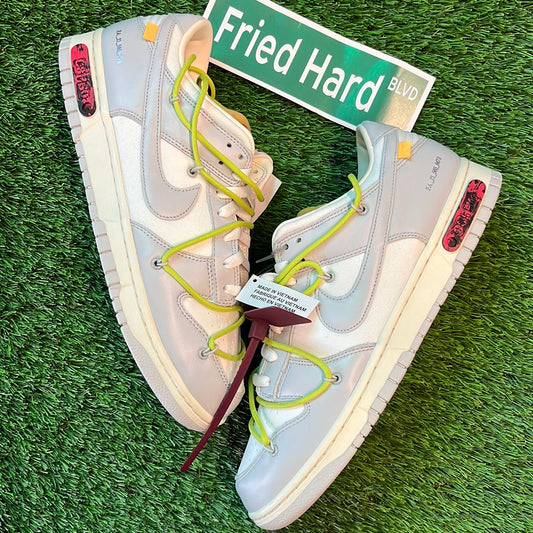 Off-White x Dunk Low 'Lot 08 of 50'