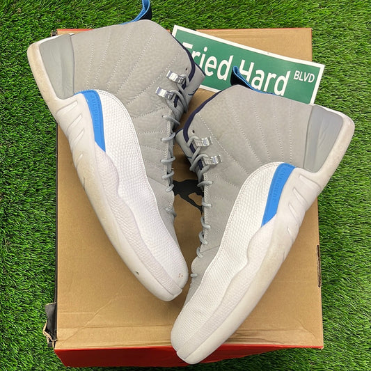 Air Jordan 12 Retro 'Grey University Blue'