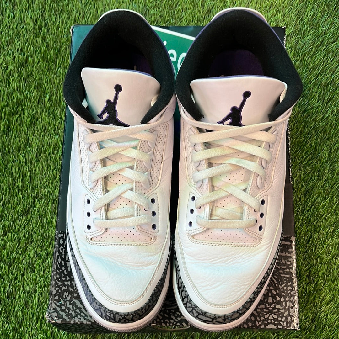 Air Jordan 3 Retro 'Dark Iris'