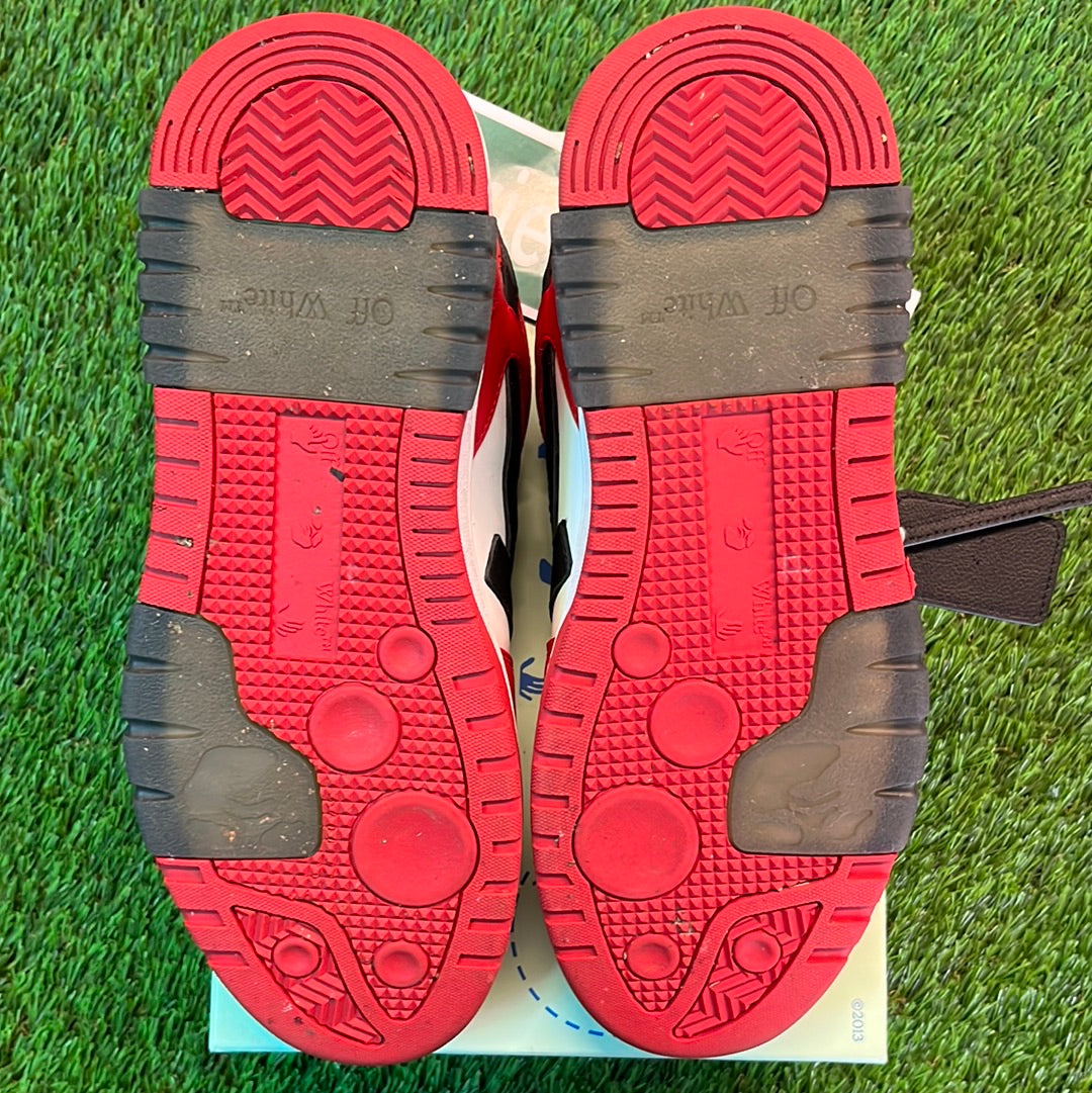 Off-White Out of Office Low 'Red White Black'