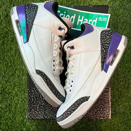 Air Jordan 3 Retro 'Dark Iris'