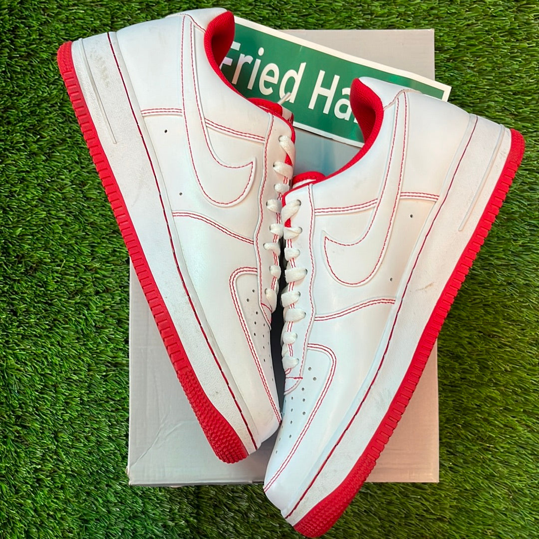 Air Force 1 '07 'Contrast Stitch - White University Red'