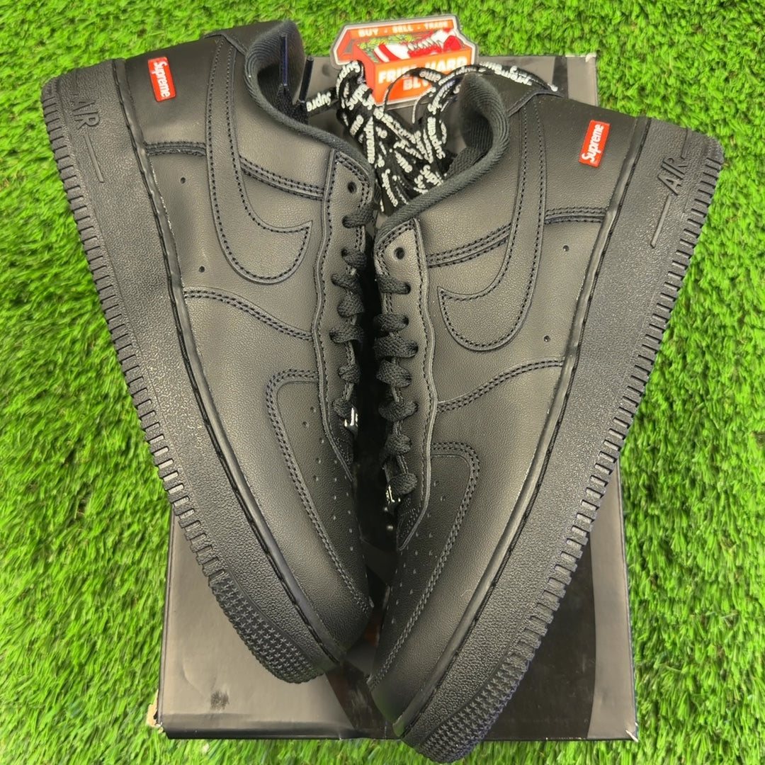 Supreme x Nike Air Force 1 Low 'Box Logo - Black'