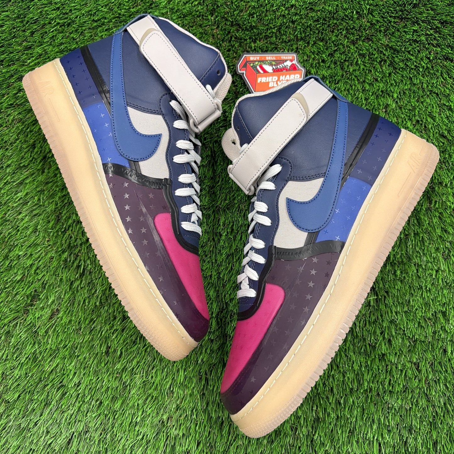 Nike Air Force 1 High '07 'Thunder Blue Pink Prime'