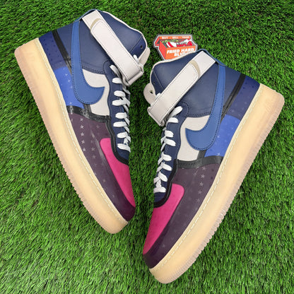 Nike Air Force 1 High '07 'Thunder Blue Pink Prime'