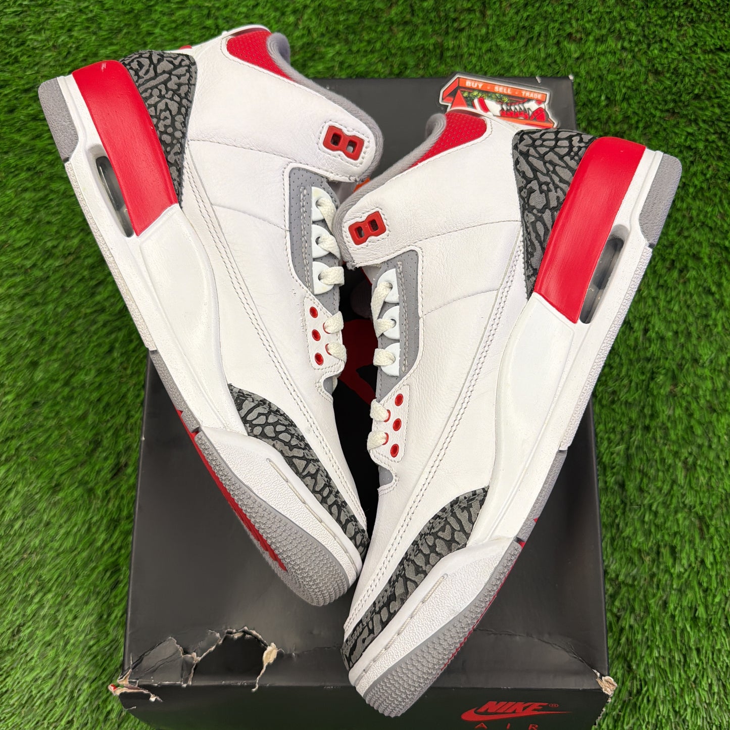 Air Jordan 3 Retro 'Fire Red' 2022