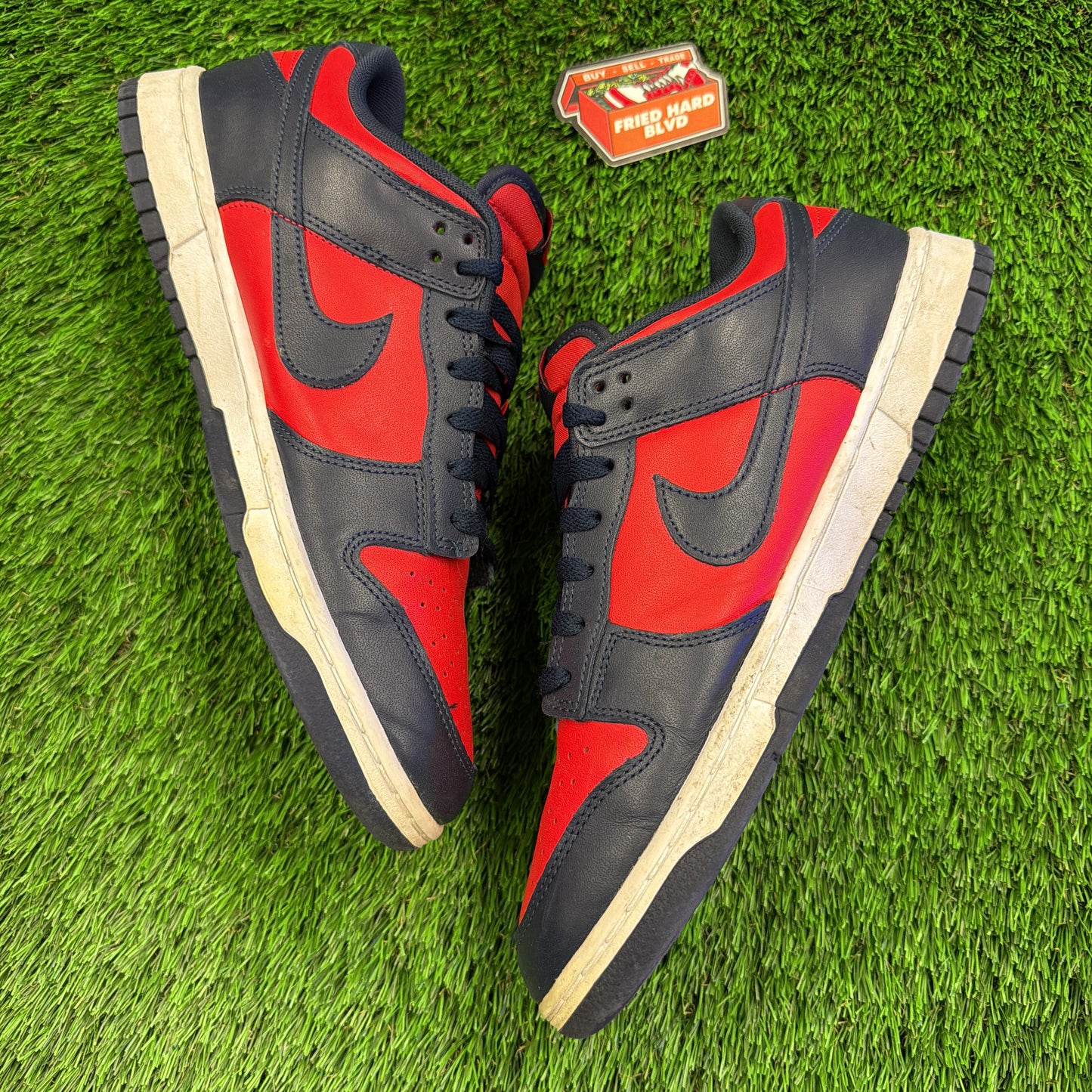 Nike Dunk Low Retro 'Navy Red' 2024