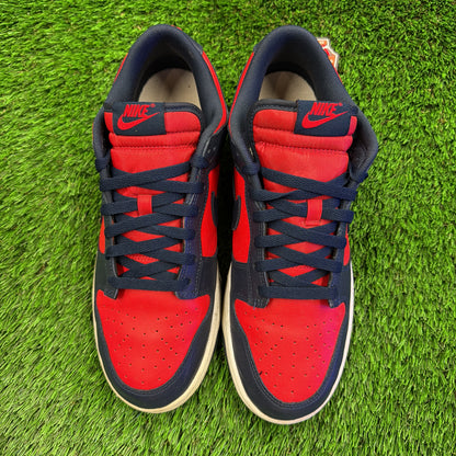 Nike Dunk Low Retro 'Navy Red' 2024