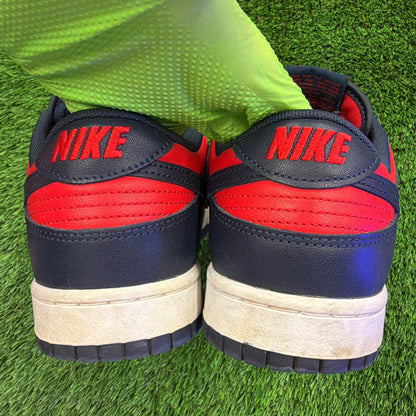 Nike Dunk Low Retro 'Navy Red' 2024