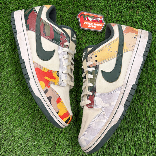 Nike Dunk Low SE Sail Multi-Camo