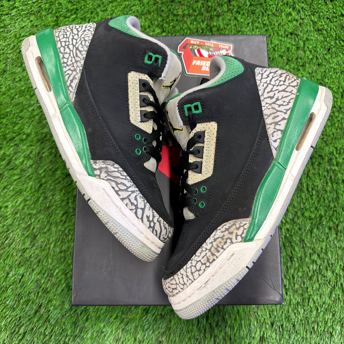 Air Jordan 3 Retro GS 'Pine Green'