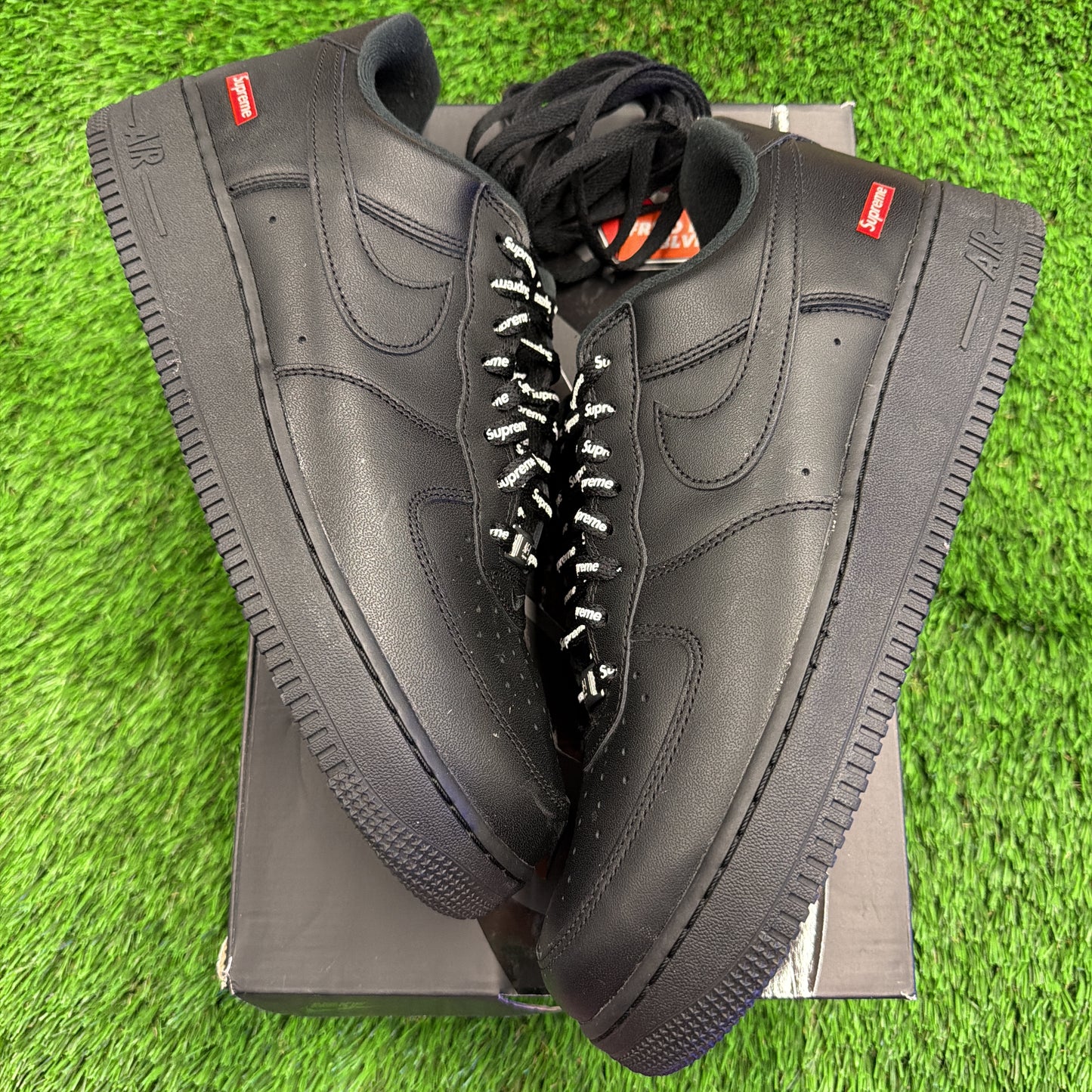 Supreme x Nike Air Force 1 Low 'Box Logo - Black'