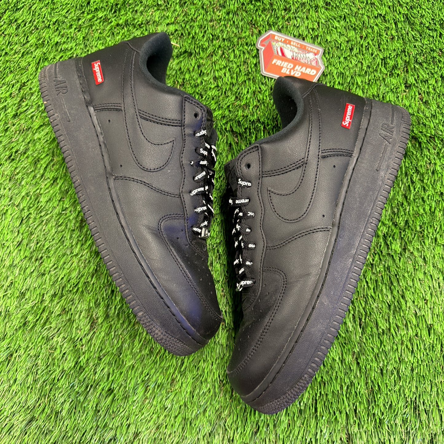 Supreme x Nike Air Force 1 Low 'Box Logo - Black'