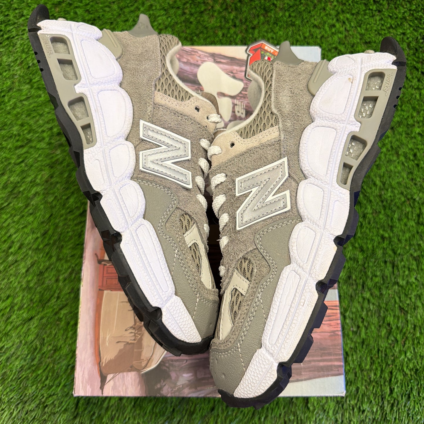 Salehe Bembury x New Balance 574 YURT 'Shark Skin'