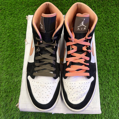 Wmns Air Jordan 1 Mid SE 'Peach Mocha'