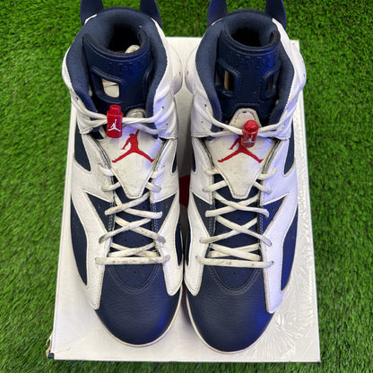 Air Jordan 6 Retro 'Olympic' 2024
