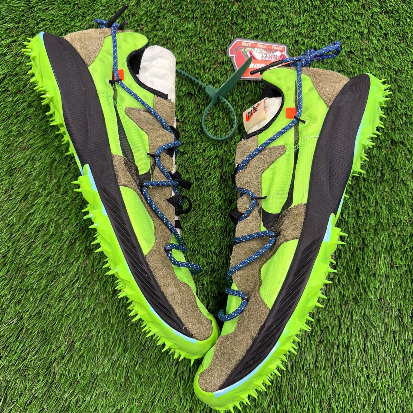 Off-White x Nike Wmns Air Zoom Terra Kiger 5 'Athlete in Progress - Electric Green'