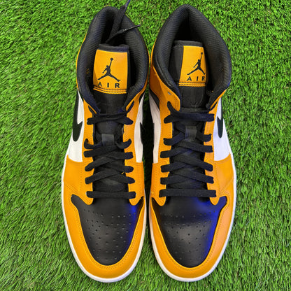 Air Jordan 1 Mid 'Reverse Yellow Toe'