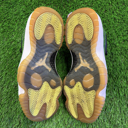 Jordan 11 Retro Low Green Snakeskin