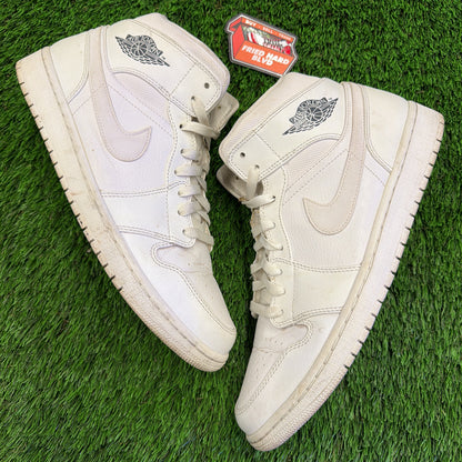 Air Jordan 1 Mid 'White Cool Grey'